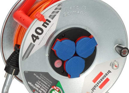 Brennenstuhl Carrete Cable De Extensión Garant S Ip44 40 M Naranja