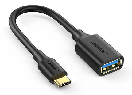 Adaptador Usb 3.0 Tipo C Ugreen Negro 150 Mm