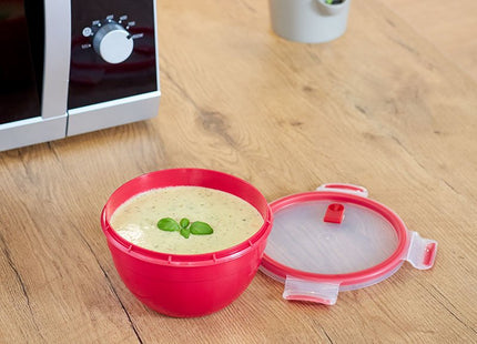 EAN 4009049532264 - EMSA N10605 Alrededor Caja 1,1 L Rojo, Transparente 1 pieza(s) imagen 6