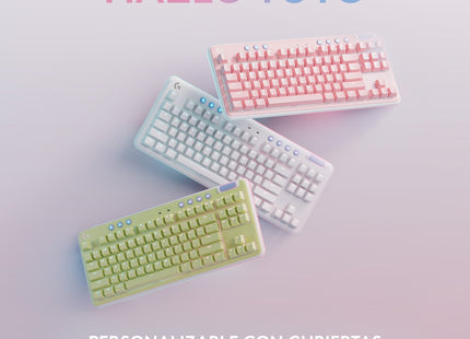 EAN 5099206100886 - Logitech G 920-010685 teclado Juego RF Wireless + Bluetooth QWERTY Español Blanco imagen 10