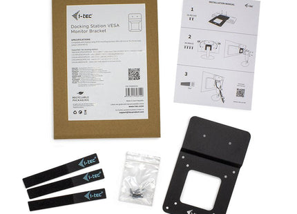 Soporte De Estación De Acoplamiento I-Tec Para Monitores Con Montaje Vesa