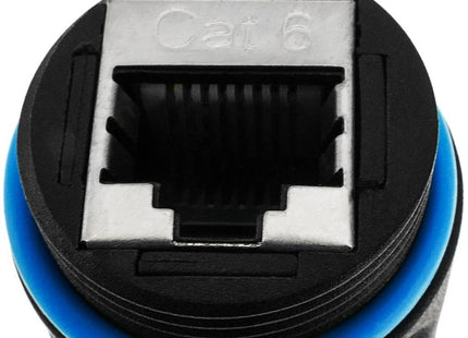 Techly Iwp-Md C6-Ip68t Cambiador De Género Para Cable Rj-45 Negro