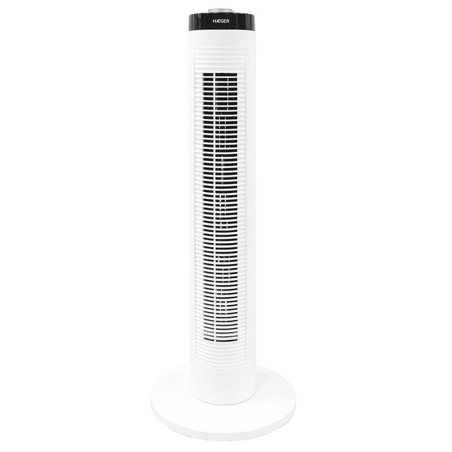 Ventilador De Torre Haeger Tf-032.004a Negro, Blanco