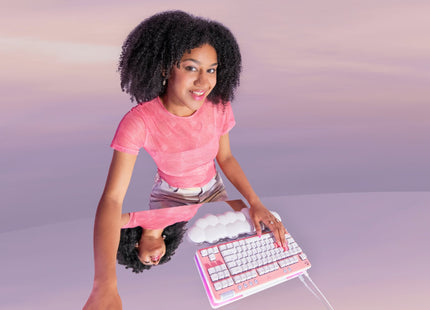 Teclado Ingles Logitech G G713 Usb Qwerty Internacional De Ee.Uu. Blanco