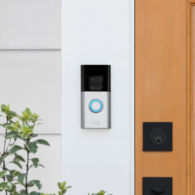 Amazon Ring Video Doorbell 3 Plus Silver Negro