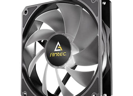 Kit 3 Ventiladores Pc  Auxiliar P12 A-Rgb Negro Antec Pack De 3/ Argb Pwm 120mm/ Anti-Vibration