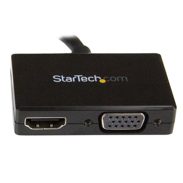 EAN 0065030860413 - StarTech.com DP2HDVGA adaptador de cable de vídeo 0,15 m Negro imagen 2