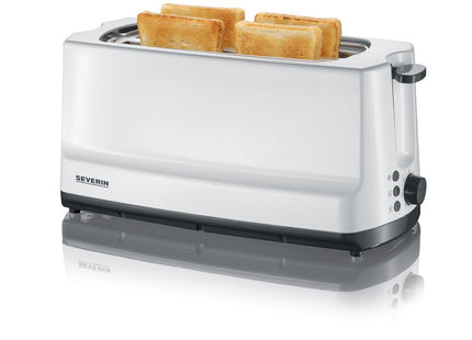 Tostadora Severin At 2234, 4 Rebanada(S) Gris, Blanco 1400 W