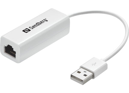 Tarjeta De Red Externa Sandberg Usb -> Rj45 One-Chip 10/100 Mbps