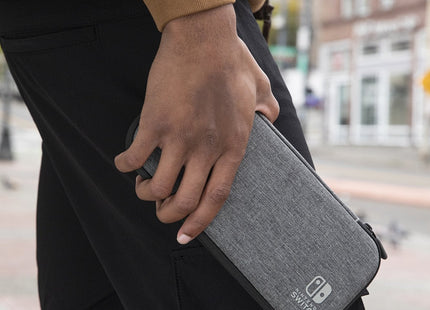 Powera 1522651-01 Funda Para Consola Portátil Funda Protectora Rígida Nintendo Carbón Vegetal