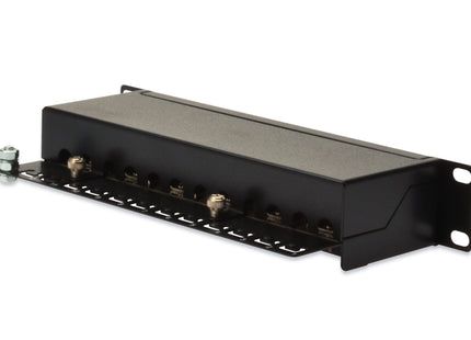 Patch Panel Digitus Cat5e 12port 1u Blindado, Negro, 10 ''