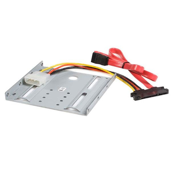 Startech Adaptador Para Hdd 2.5 A 3.5 + Cable Datos + Alim  Bracket25sat