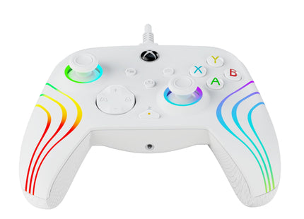 Controller Wired Afterglow Wave Blanco