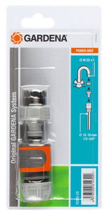 Gardena 18285-20 Accesorio Para Manguera Conector De Manguera Gris, Naranja 1 Pieza(S)
