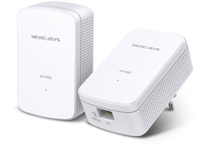 Adaptador Plc Mercusys Mp500 Kit 2 Uds 1000m·