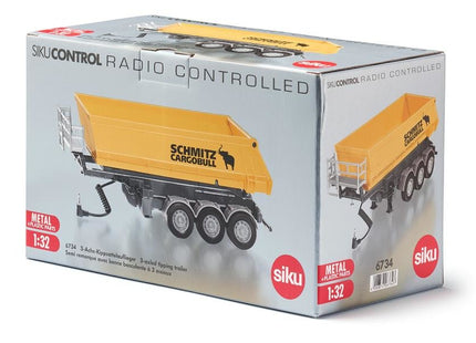 Siku Rc Control32 Semirremolque Volquete De 3 Ejes, 6734
