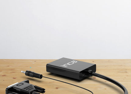 Inca Adaptador Ivth-02 Vga + Usb-A + Audio > Hdmi 0.2m Retail