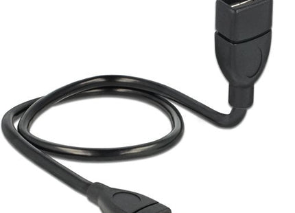 EAN 4043619834990 - DeLOCK 50cm USB 2.0 cable USB 0,5 m USB A Negro imagen 1