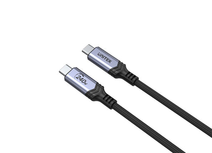 EAN 4894160048523 - UNITEK C14110GY-2M cable USB USB 3.2 Gen 1 (3.1 Gen 1) USB C Negro imagen 2