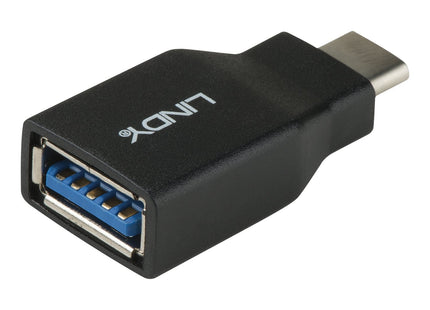 Lindy 41899 Cambiador De Género Para Cable Usb 3.1-C Usb 3.1-A Negro