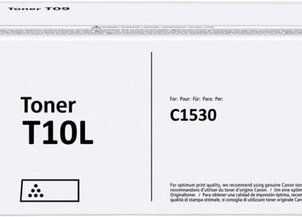 Canon Toner T10l For I-Sensys Xc 1500/1530/1533 /1538 / Ir C 1500/1530/1533/1538 / Imagerunner C1500 Yellow 4802c001
