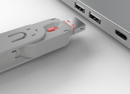 Usb Type A Port Blocker Key, Pink