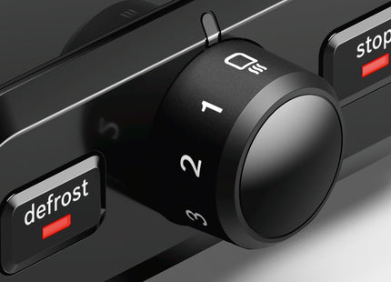 Tostadora  Bosch Home Tat4p420de 2 Rebanada(S) 970 W Negro, Plata Acero Fino/Negro, 2 Rebanada(S), Negro, Plata, Botones, Giratorio, Ce, Vde, 970 W, 220 - 240 V