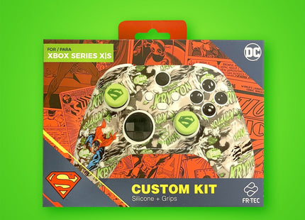 Xbox Dc Kit Superman Fr-Tec Wrls Silicona/Grips Xbox Series