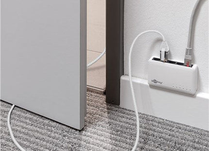 EAN 4040849743856 - Goobay 74385 cambiador de género para cable USB 3.1 type A RJ45 Blanco imagen 9