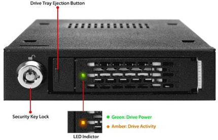 Icy Dock Mb991ik-B Panel Bahía Disco Duro Negro