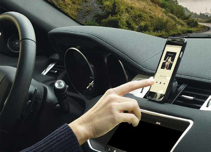 Mobilis U.Fix Soporte Pasivo Teléfono Móvil/Smartphone Ventilación De Aire Negro