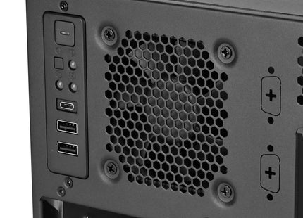 Carcasa De Rack Silverstone Rm46-502-I Negra Sst-Rm46-502-I