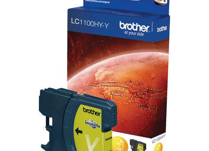 EAN 4977766659901 - Brother LC1100HYY cartucho de tinta 1 pieza(s) Original Alto rendimiento (XL) Amarillo imagen 1