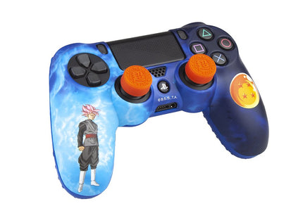 Combo Carcasa + Grips Fr-Tec Combo Pack Ps4 Dragon Ball Super Para Mando Ps4