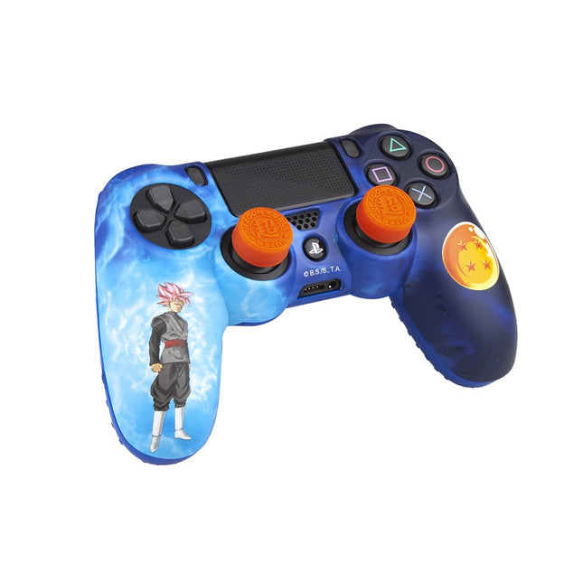 Combo Carcasa + Grips Fr-Tec Combo Pack Ps4 Dragon Ball Super Para Mando Ps4