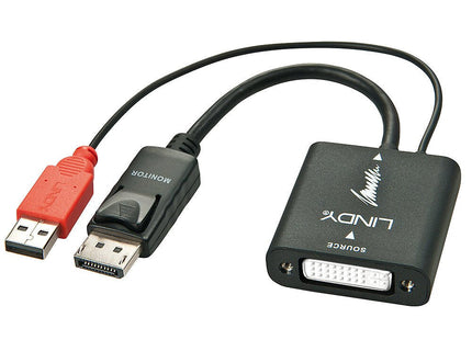 Lindy Convertidor Dvi-D A Displayport Unidireccional