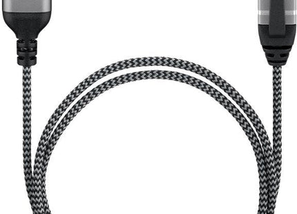 Cable Adaptador Ethernet Goobay Usb-C 3.2 Gen2 > Rj-45, Delgado Negro Gris, 3 Metros 74404