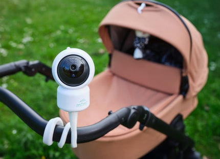 Eta Eta630690000 Vigilabebés Mimi, Cámara Flexible, Wi-Fi, Blanco