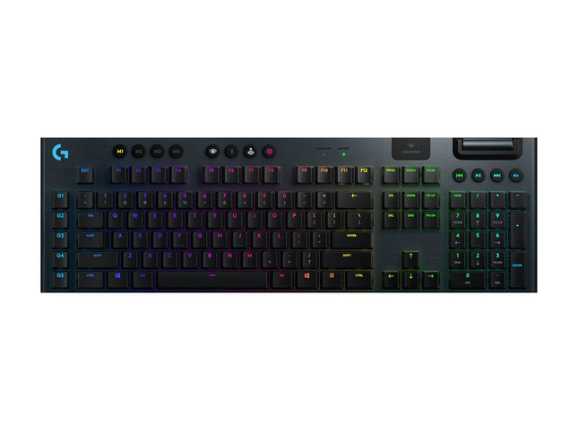 Logitech G G915 Teclado Juego Rf Wireless + Bluetooth Nórdico Carbono