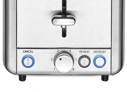 Tostadora Solis Toaster Steel 6 2 Rebanada(S) 925 W Acero Inoxidable