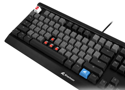 Teclas (Aleman) Sharkoon Skiller Sac20, 4044951037438