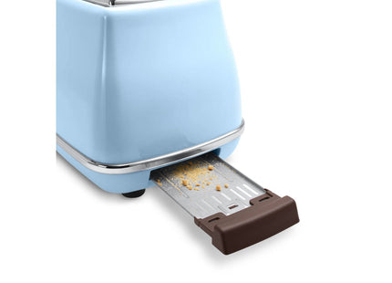 Delonghi Ctov 2103.Az Icona Vintage Tostadora 2 Ranuras 900w Azul