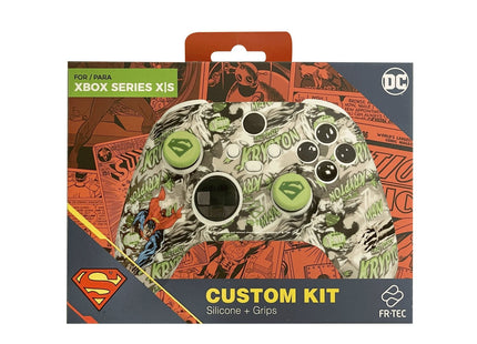 Xbox Dc Kit Superman Fr-Tec Wrls Silicona/Grips Xbox Series