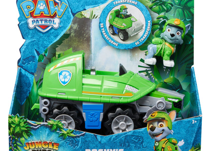 Spin Master Paw Patrol Jungle Pups - Vehículo De Tortuga Mordedora Con Vehículo De Juguete Con Figura Rocosa 6067763