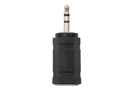 Adaptador De Audio Estéreo Jack 2.5mm-H A Jack 3.5mm-M · Negro