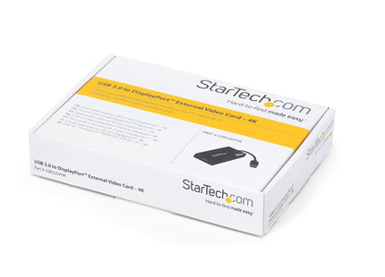 EAN 0065030858380 - StarTech.com USB32DP4K Adaptador gráfico USB 3840 x 2160 Pixeles Negro imagen 5