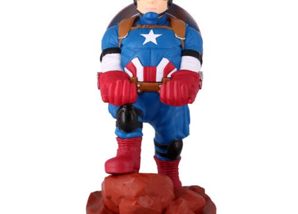 Exquisite Gaming Controller Soporte Y Figura De Carga - Cable Guy Capitán América