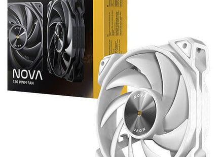 Ventilador Pc  Auxiliar Nova 120 Blanco Antec 120mm/ Hasta 3200 Rpm,/ Hasta 38.7 Db(A)