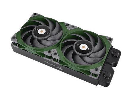 Toughfan 12 Racing Green Ventilador De Radiador De Alta Presión Estática Cl-F117-Pl12rg-A