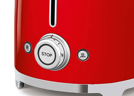 EAN 8017709190750 - Smeg TSF02RDEU tostadora 6 4 rebanada(s) 1500 W Rojo imagen 3
